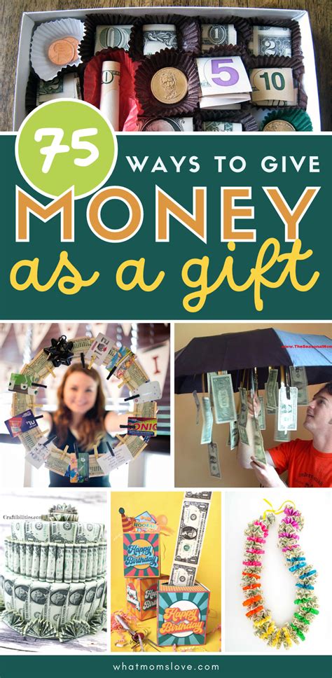 cash gifting ideas